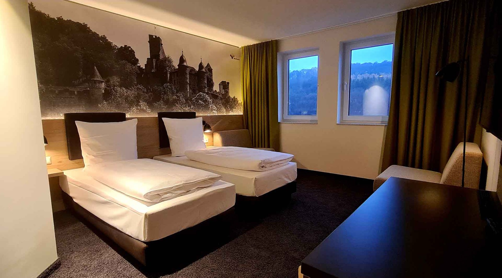 Familienzimmer im EuroHotel Wertheim